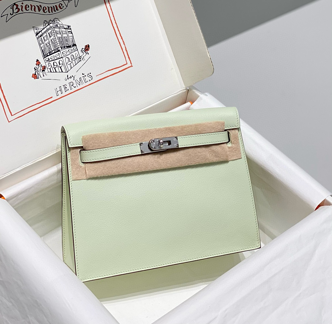 에르메스 켈리 단스 22 에버컬러가죽 여자가방