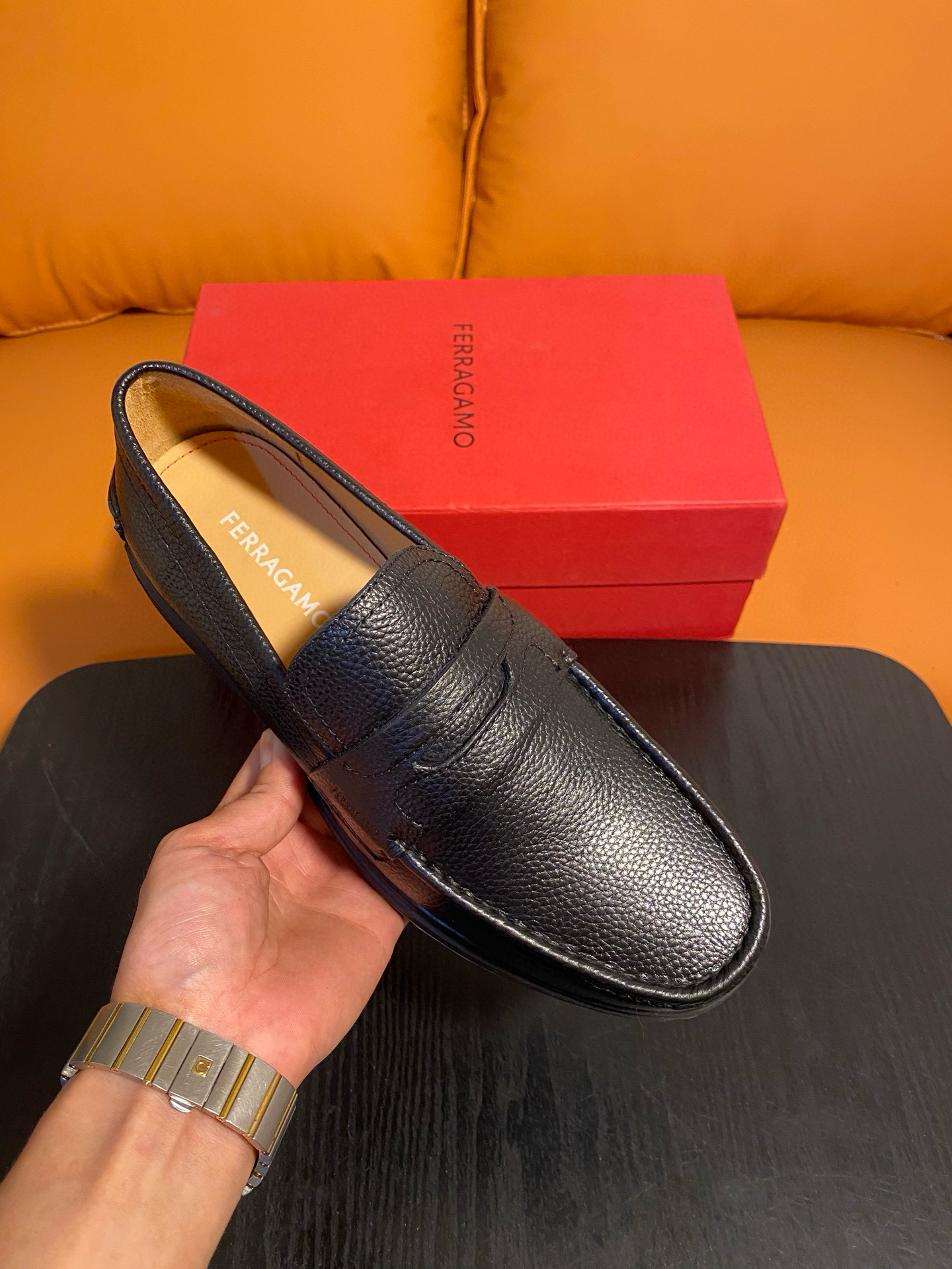 페라가모 남자 구두