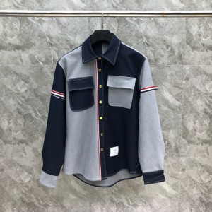 톰브라운 남자 셔츠 자켓