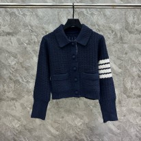 톰브라운 여자 양털 자켓