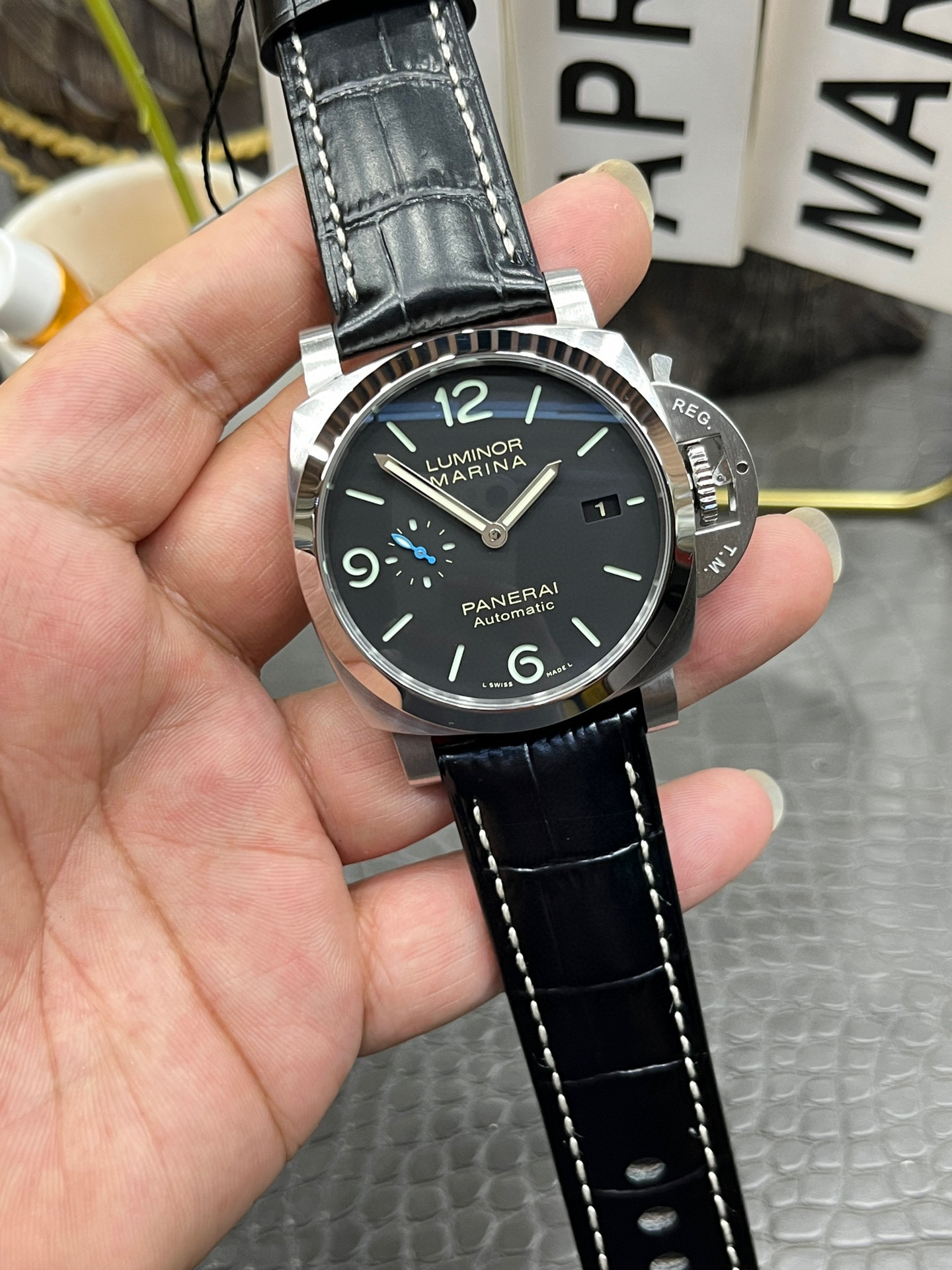 파네라이 1312 VS공장 남자 미러급 시계