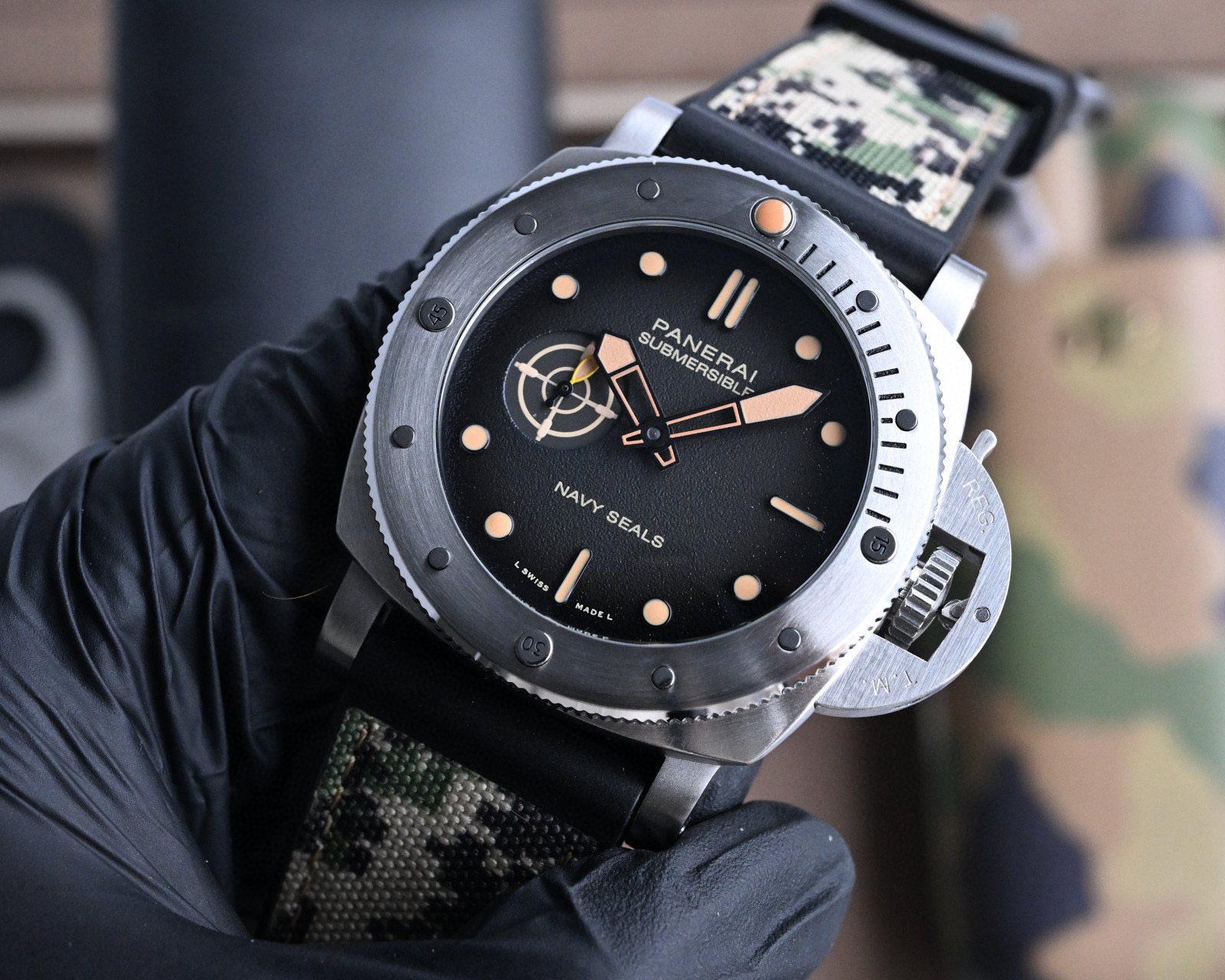 파네라이 V7공장 남자 미러급 시계