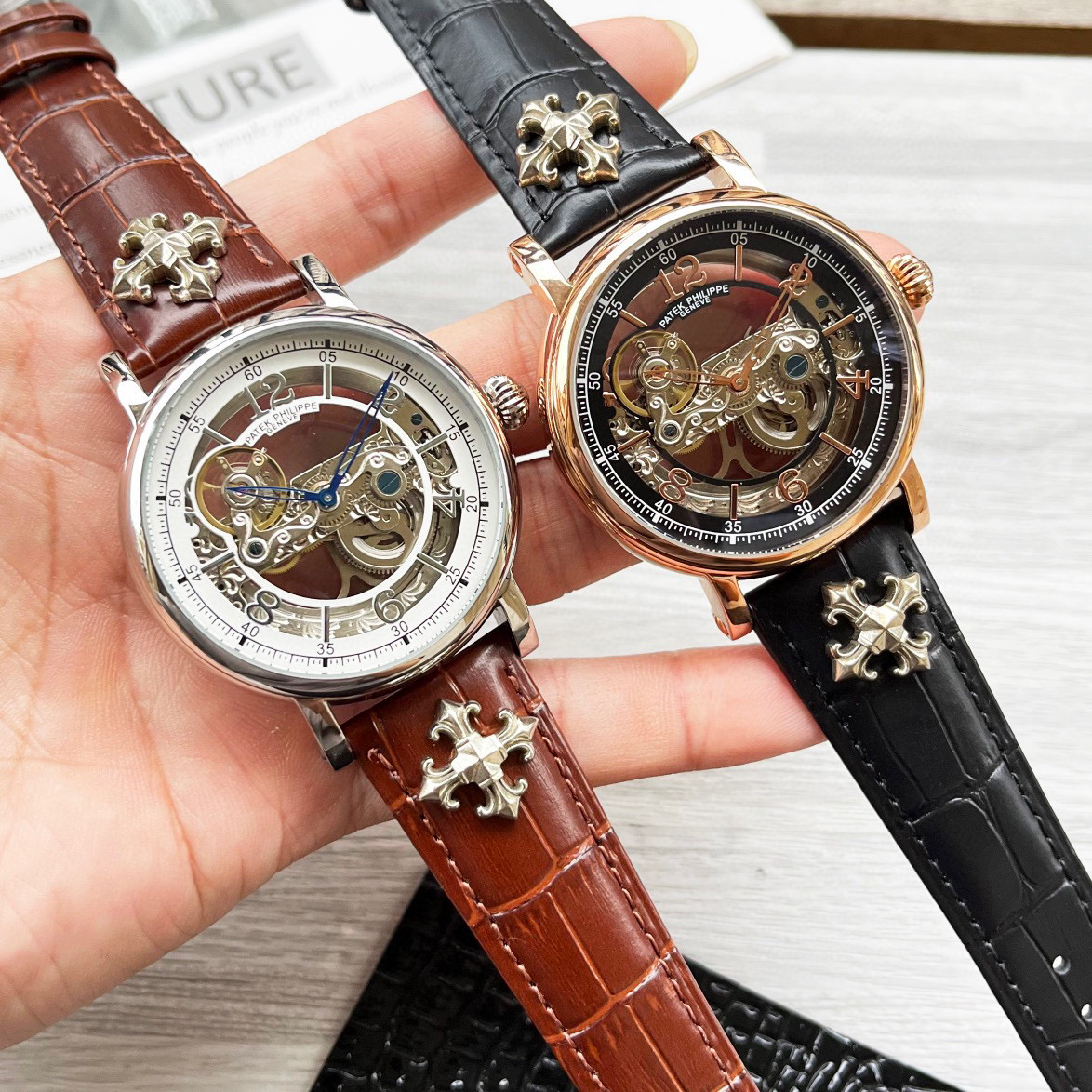 파텍필립 A급 남자시계 3칼라