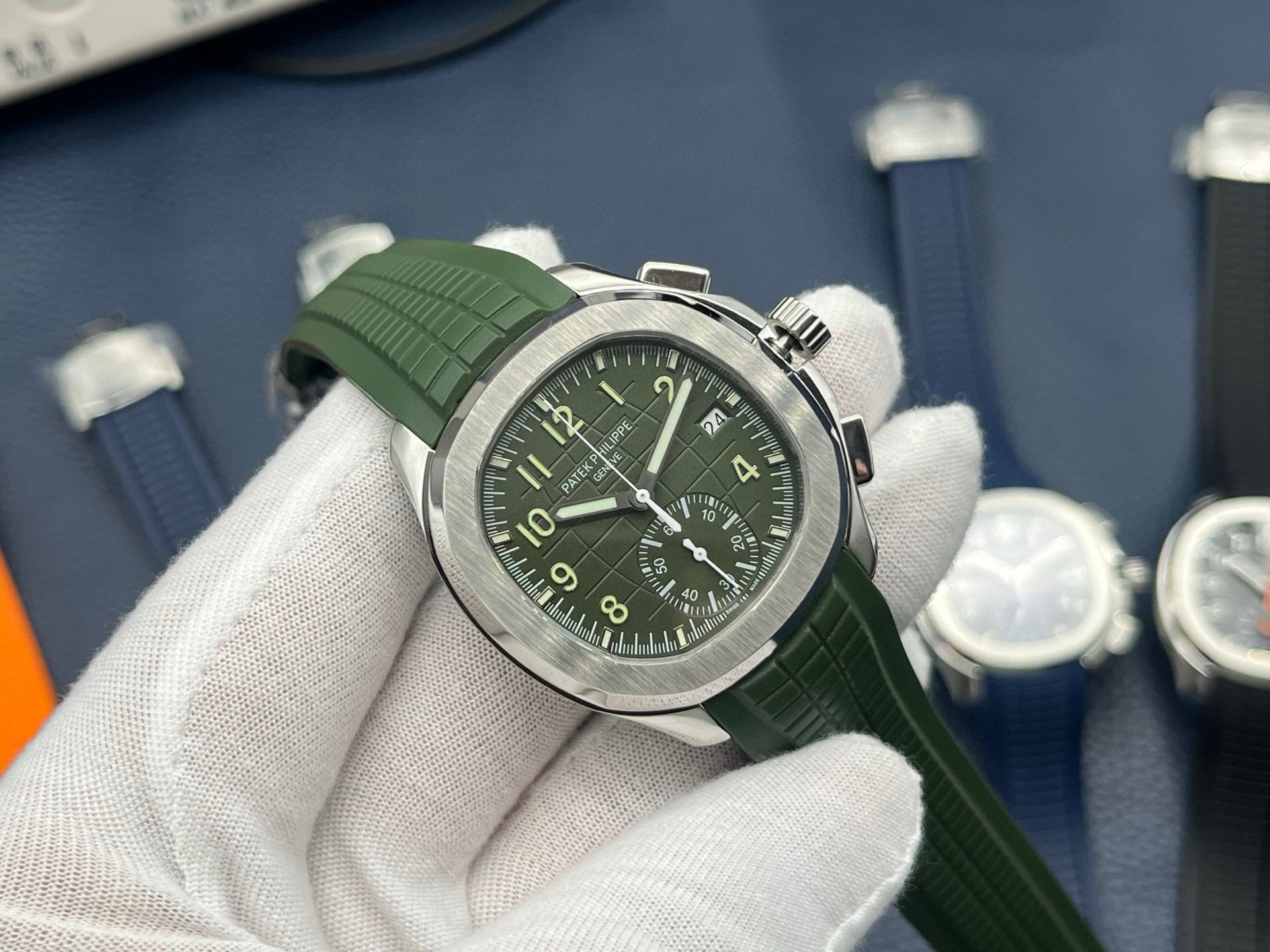 파텍필립 5968A-001 남자 미러급 시계 6칼라