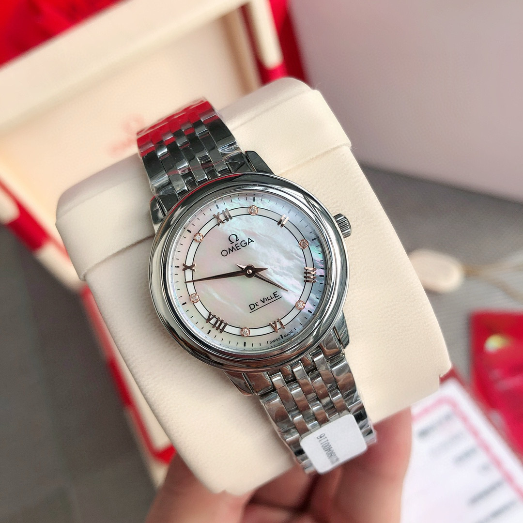 오메가 미러급 여자시계