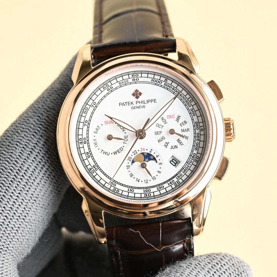 파텍필립 5205G-013 TW공장 남자 미러급 시계 3칼라
