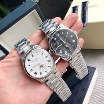 론진 2칼라 미러급 남자 시계