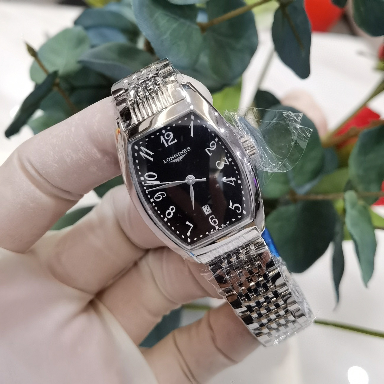 론진  미러급 여자 시계