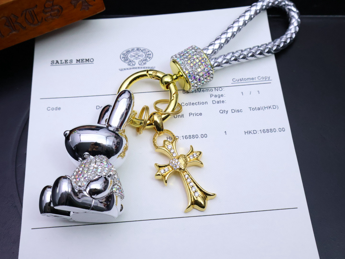 크롬하츠 열쇠고리 키링