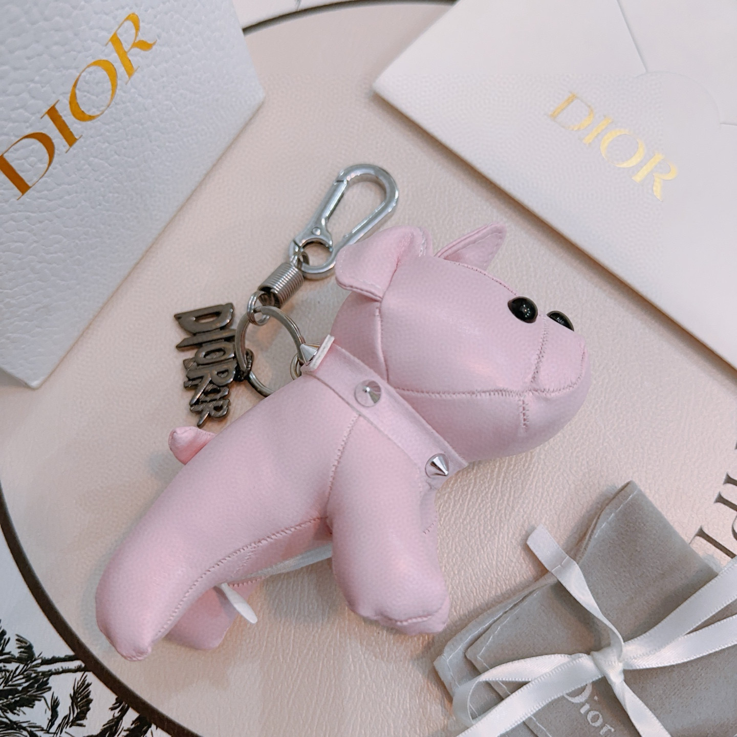 디올 열쇠고리 키링