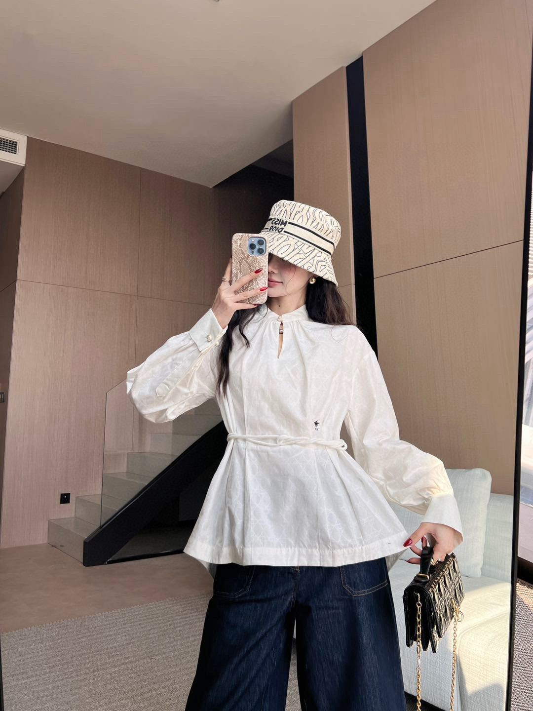 디올 여자 셔츠