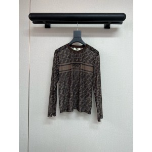 펜디 여자 긴팔 티셔츠