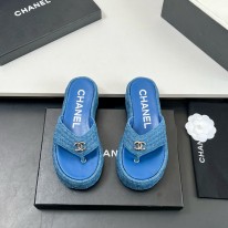 샤넬 여자 슬리퍼