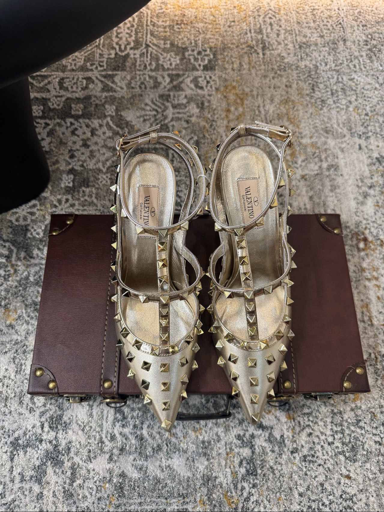 발렌티노 9.5cm 여자 신발 구두