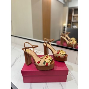 발렌티노 11.5cm 여자 샌들