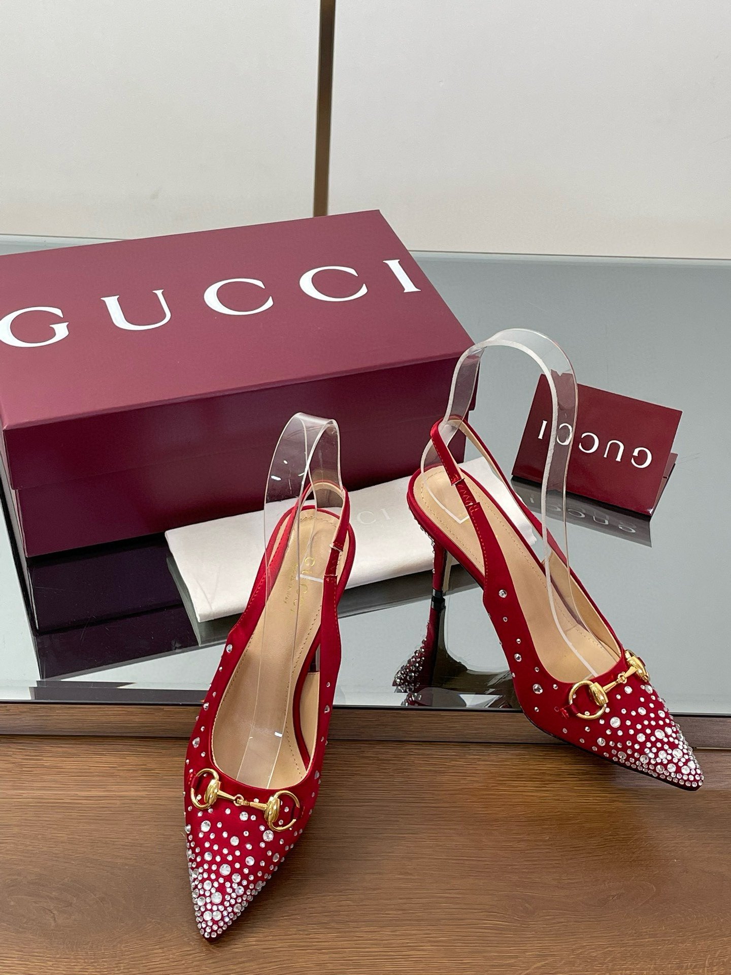 구찌 8.5cm 여자 신발 구두