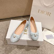 디올 굽 두가지 여자 신발 구두