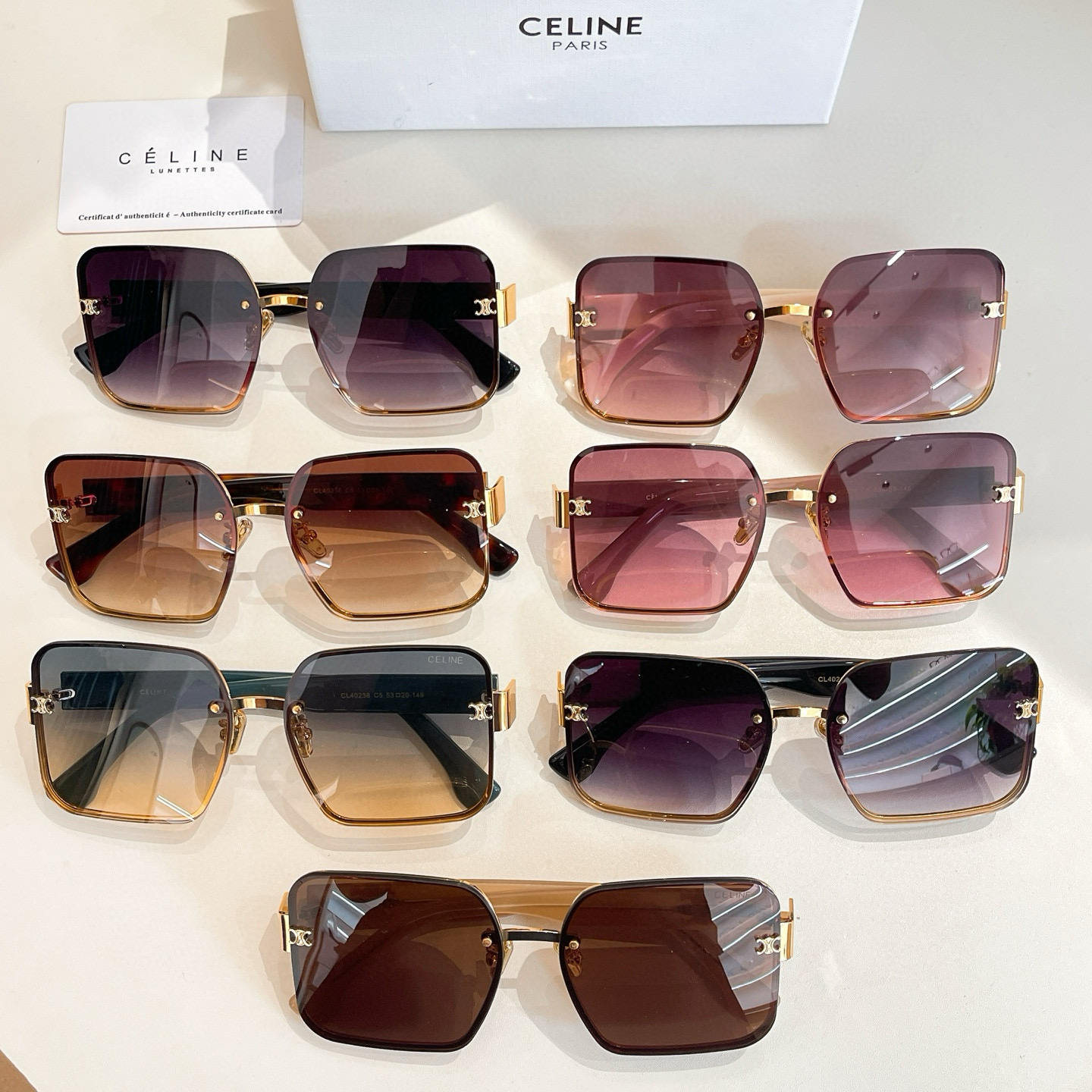 셀린느 7컬러 선글라스