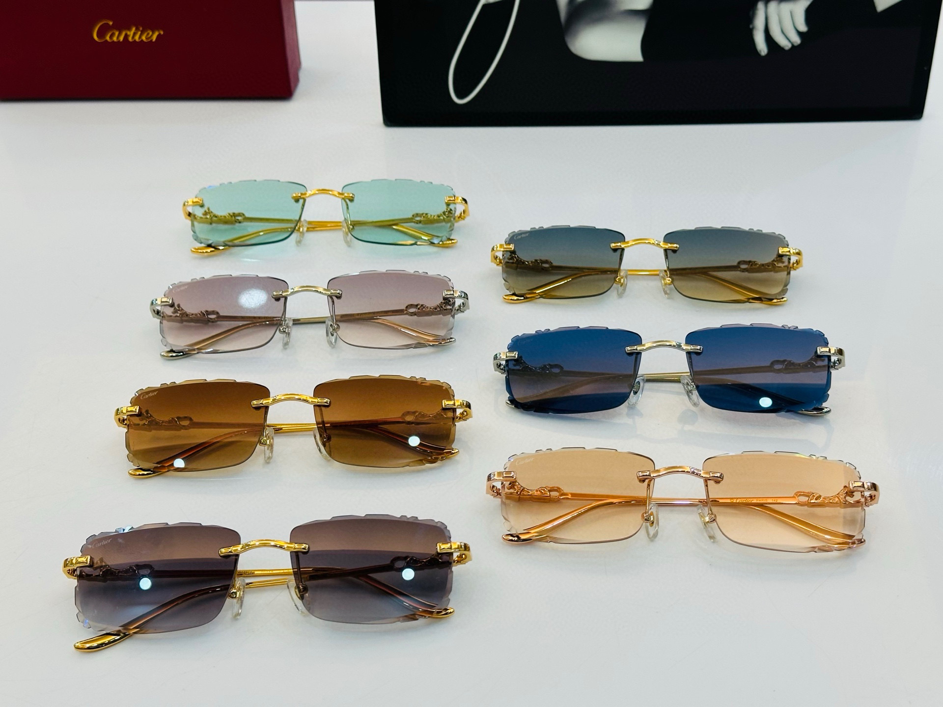 까르띠에 7컬러 선글라스