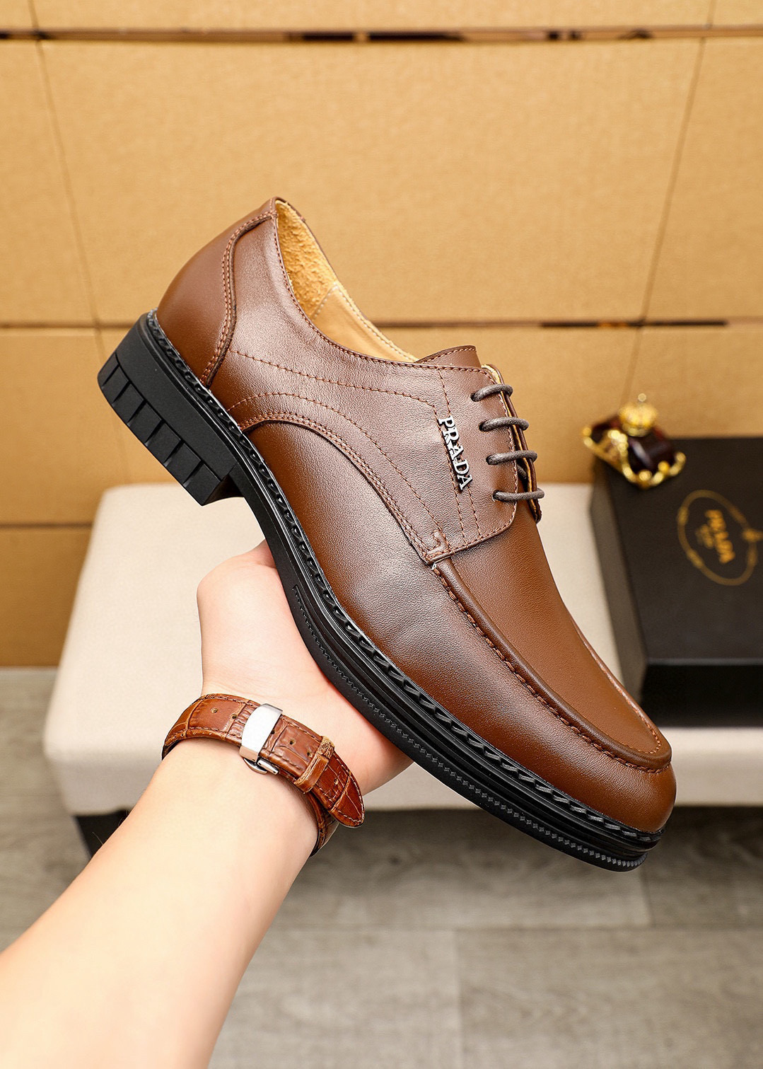 프라다 남자 구두