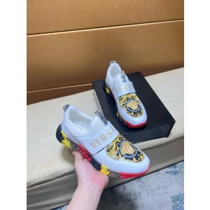 베르사체 남자 스니커즈 신발 운동화