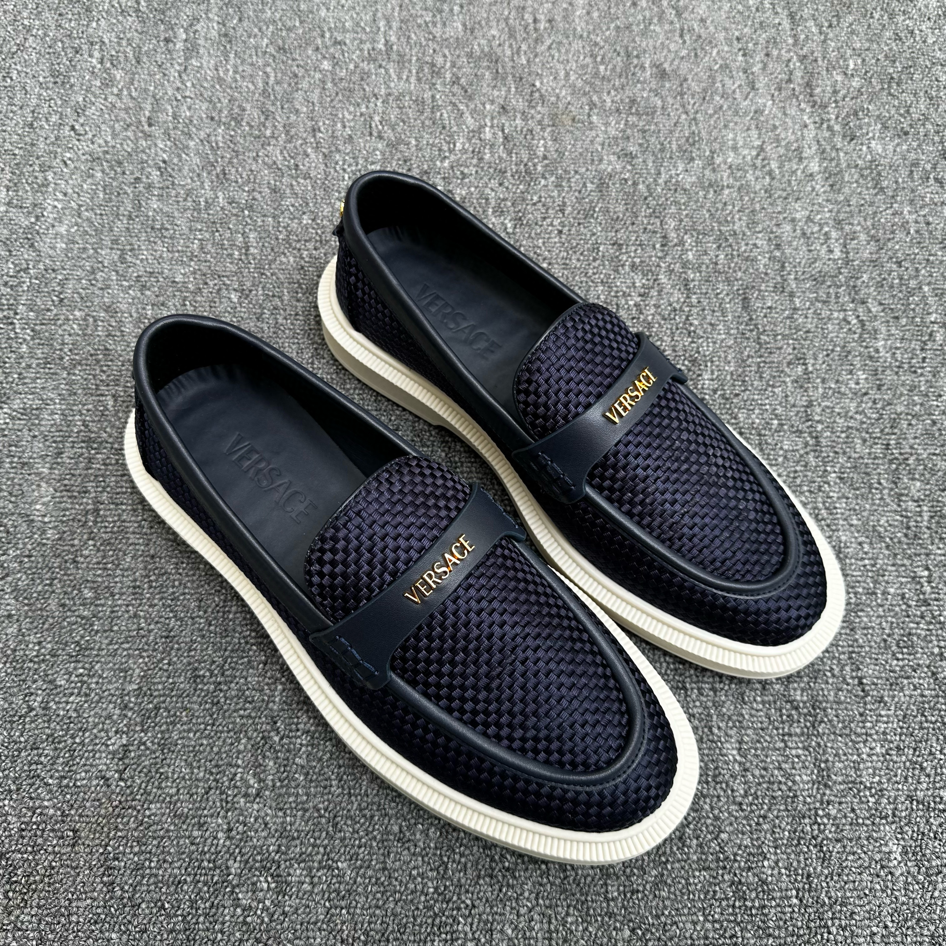 베르사체 남자 스니커즈 신발 운동화