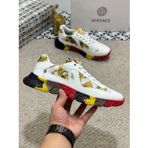 베르사체 남자 스니커즈 신발 운동화