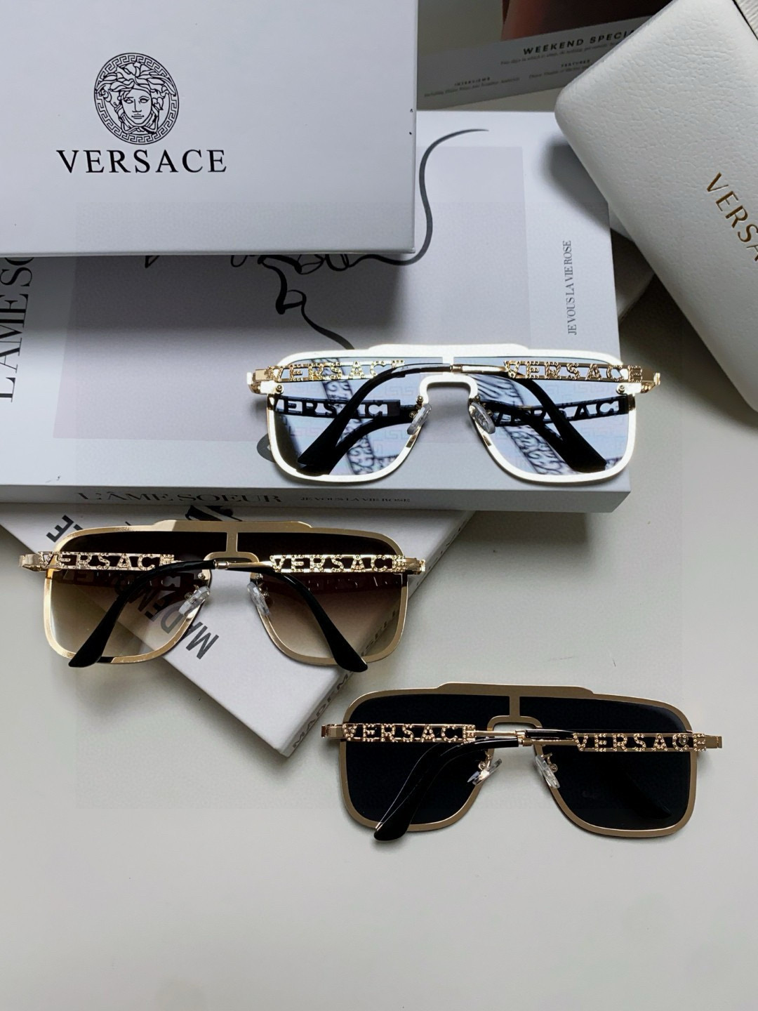 베르사체  3컬러 선글라스