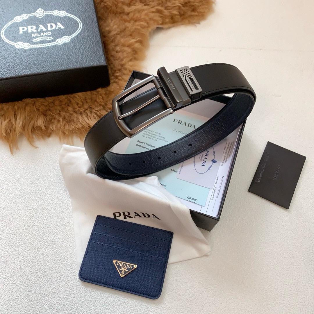 프라다 남자 벨트