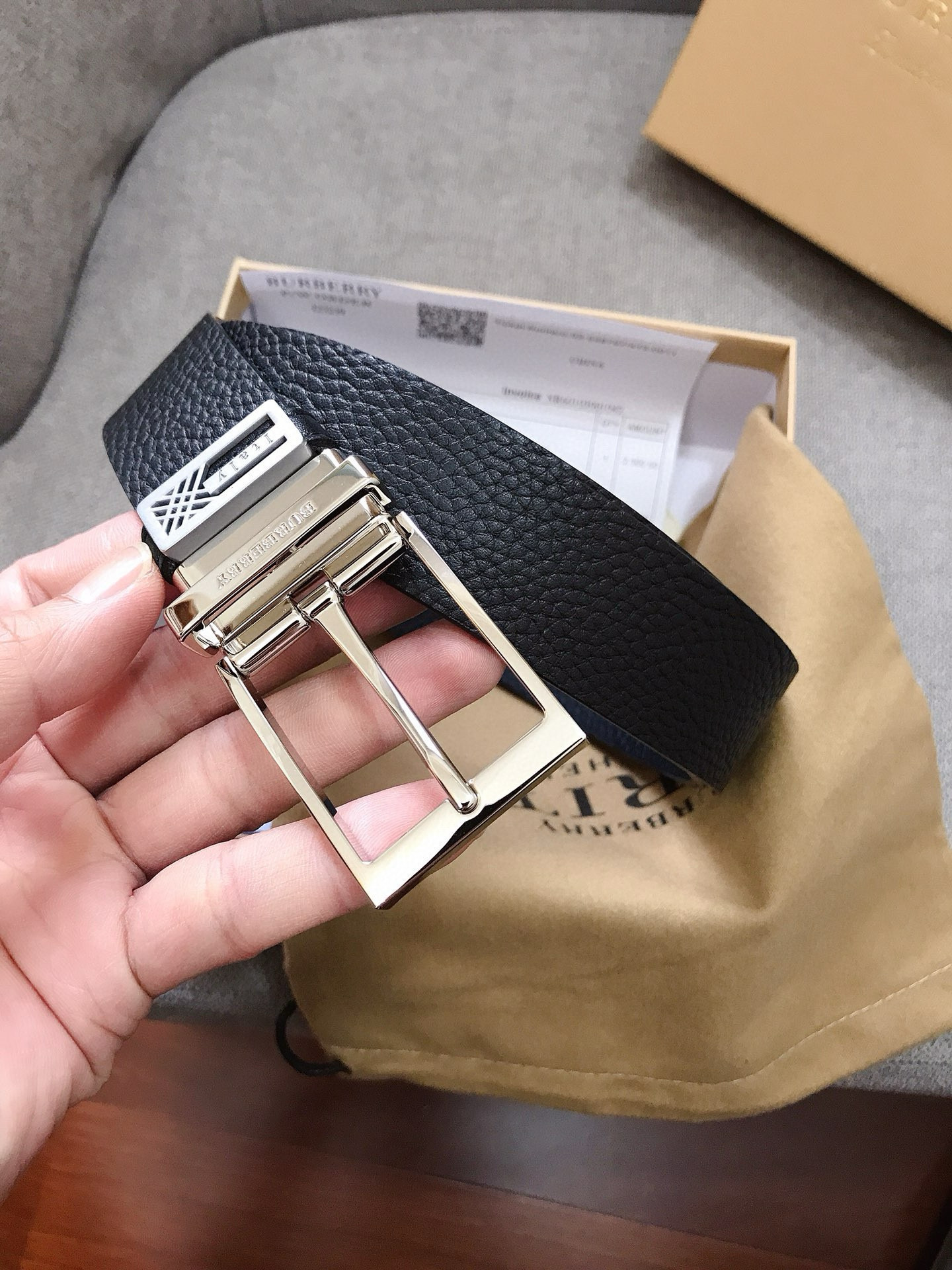 버버리 남자 벨트