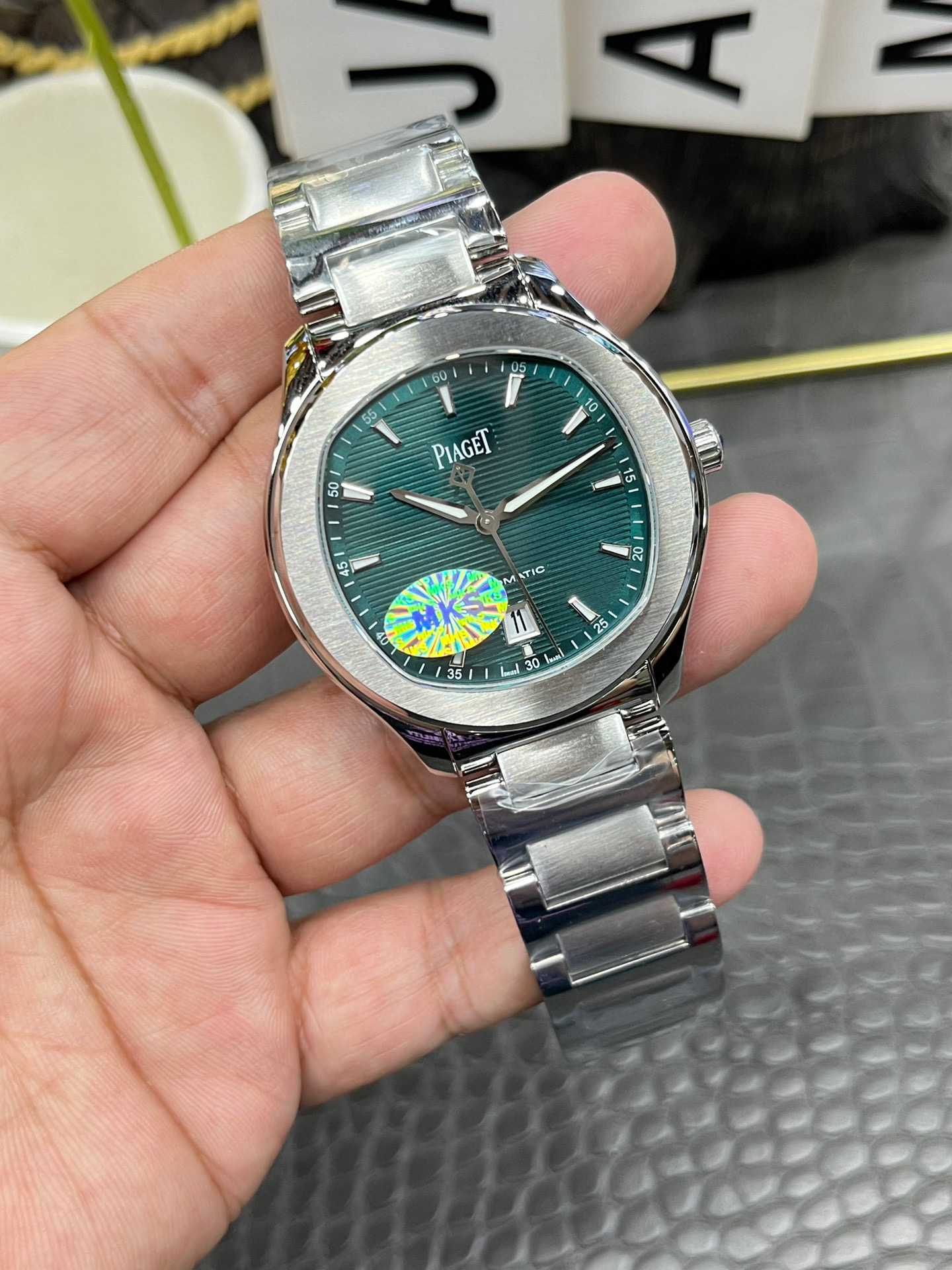 피아제 미러급 남자시계