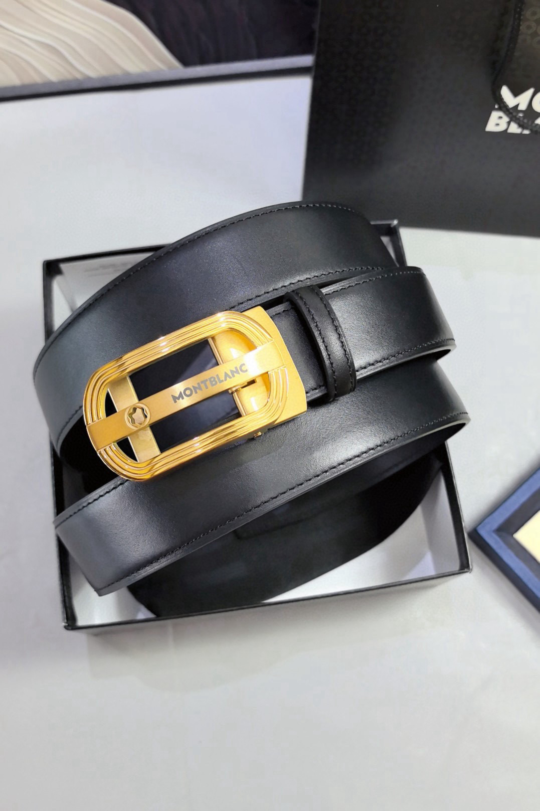 몽블랑 남자 벨트
