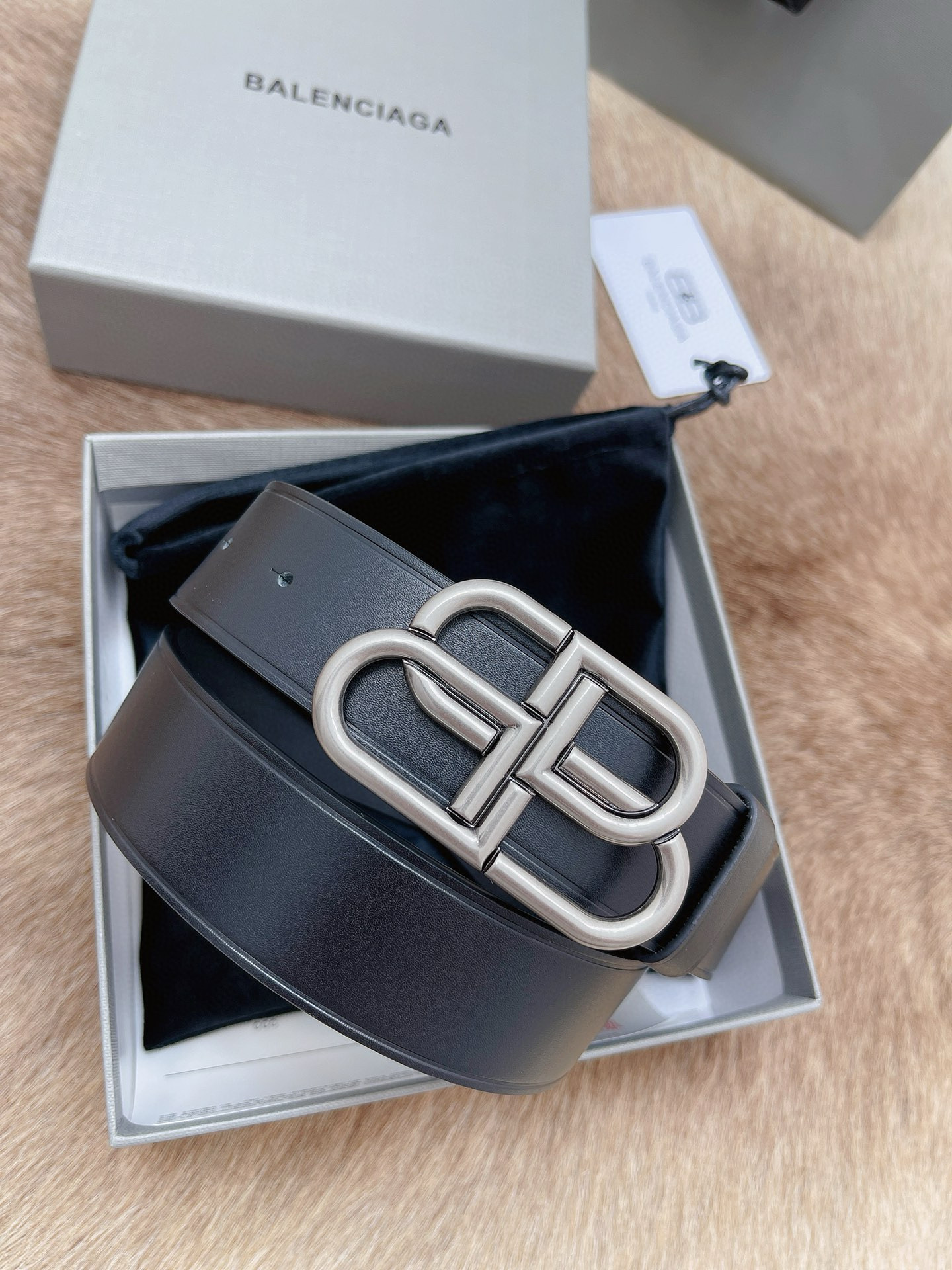 발렌시아가 남자 벨트