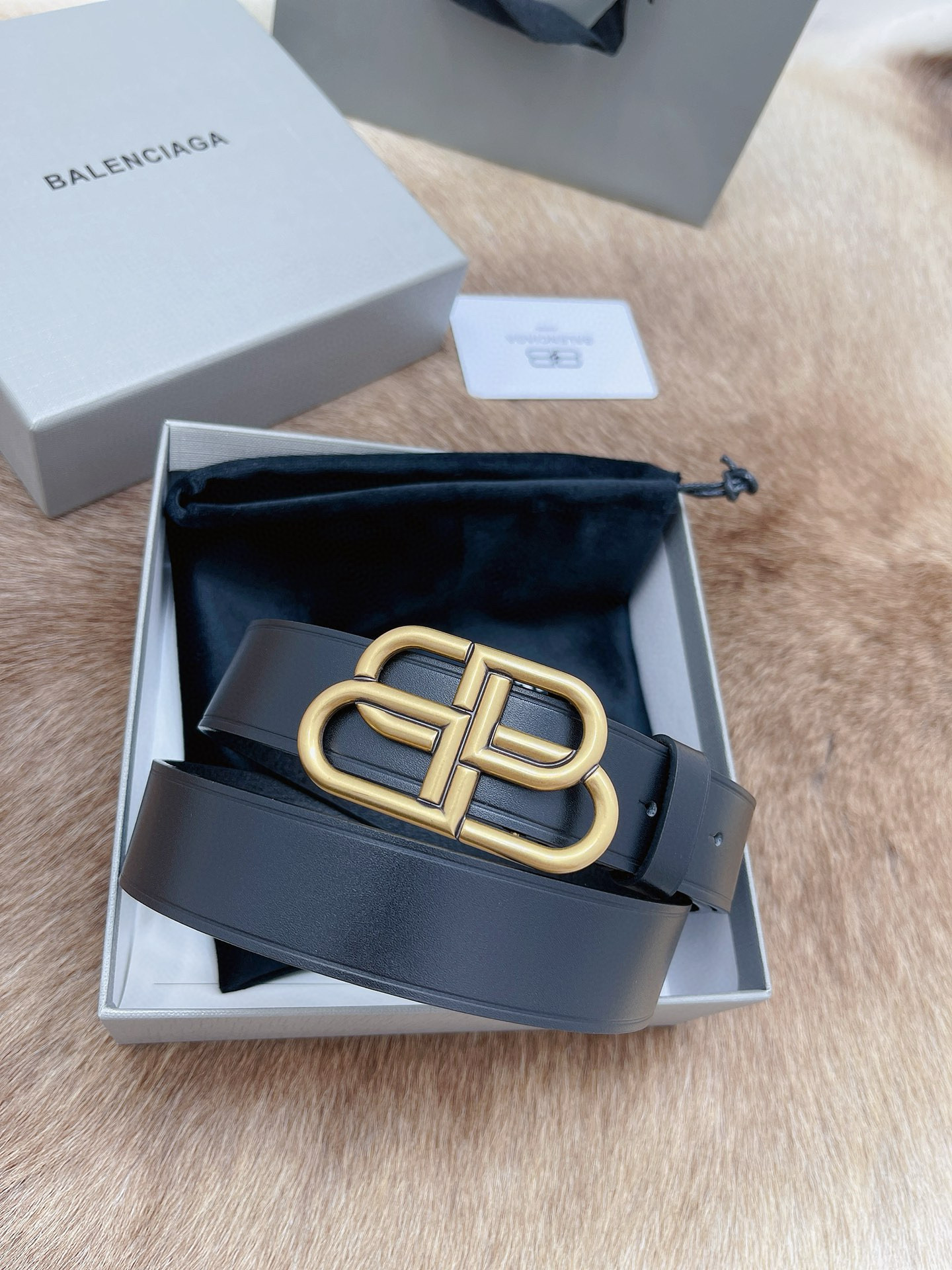 발렌시아가 남자 벨트