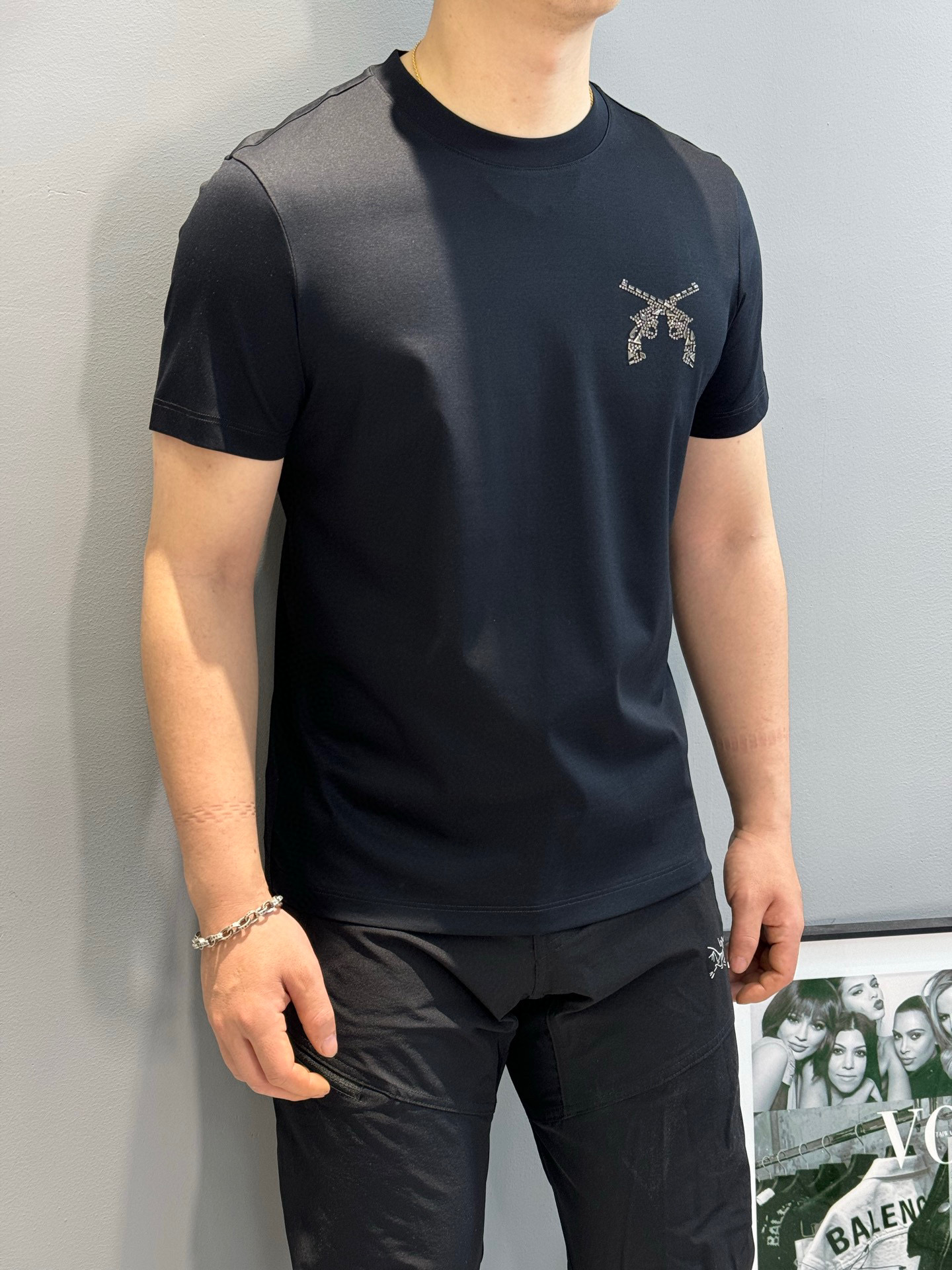 필립플레인 남자 반팔티