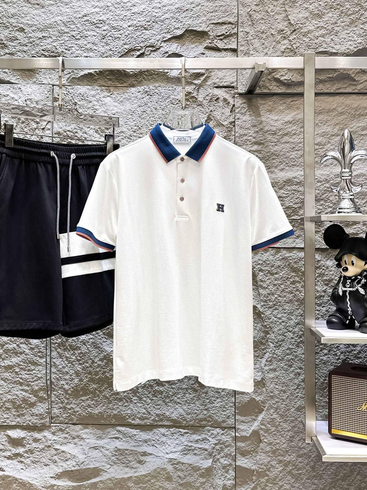 에르메스 남자 반팔티