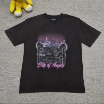 발렌시아가 남녀공용 반팔티