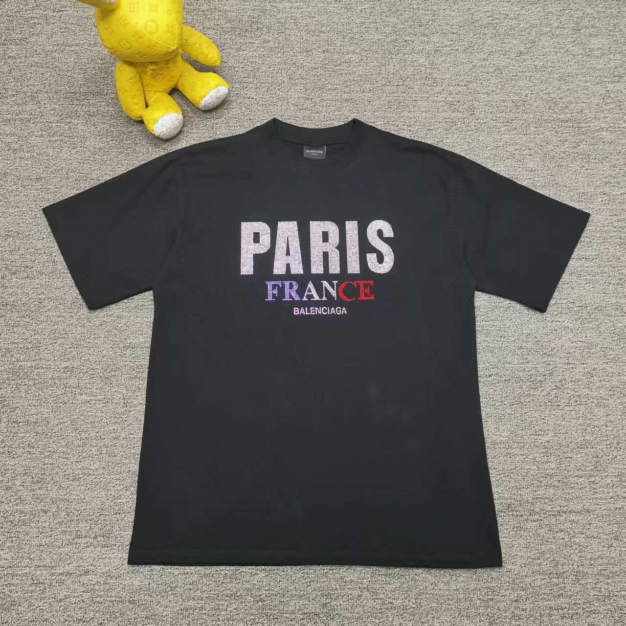 발렌시아가 남녀공용 반팔티