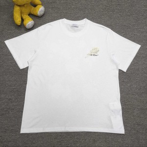 오프화이트 남녀공용 반팔티