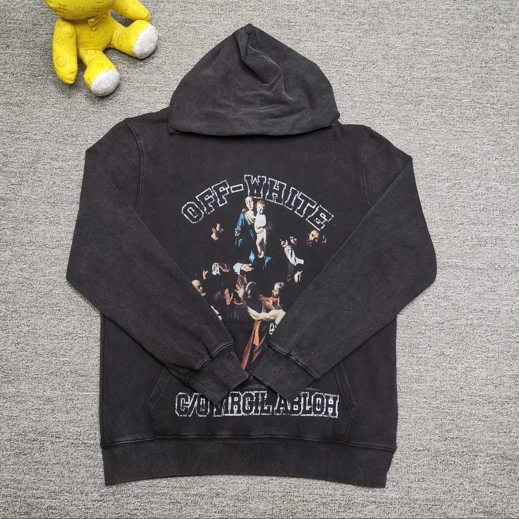 오프화이트 남녀공용 후드티 맨투맨