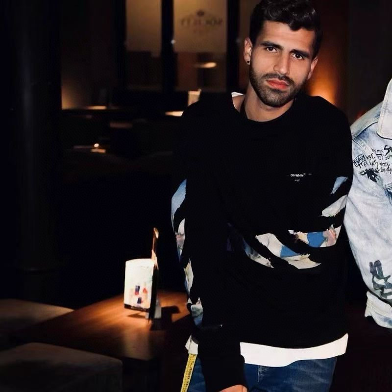 오프화이트 남녀공용 후드티 맨투맨