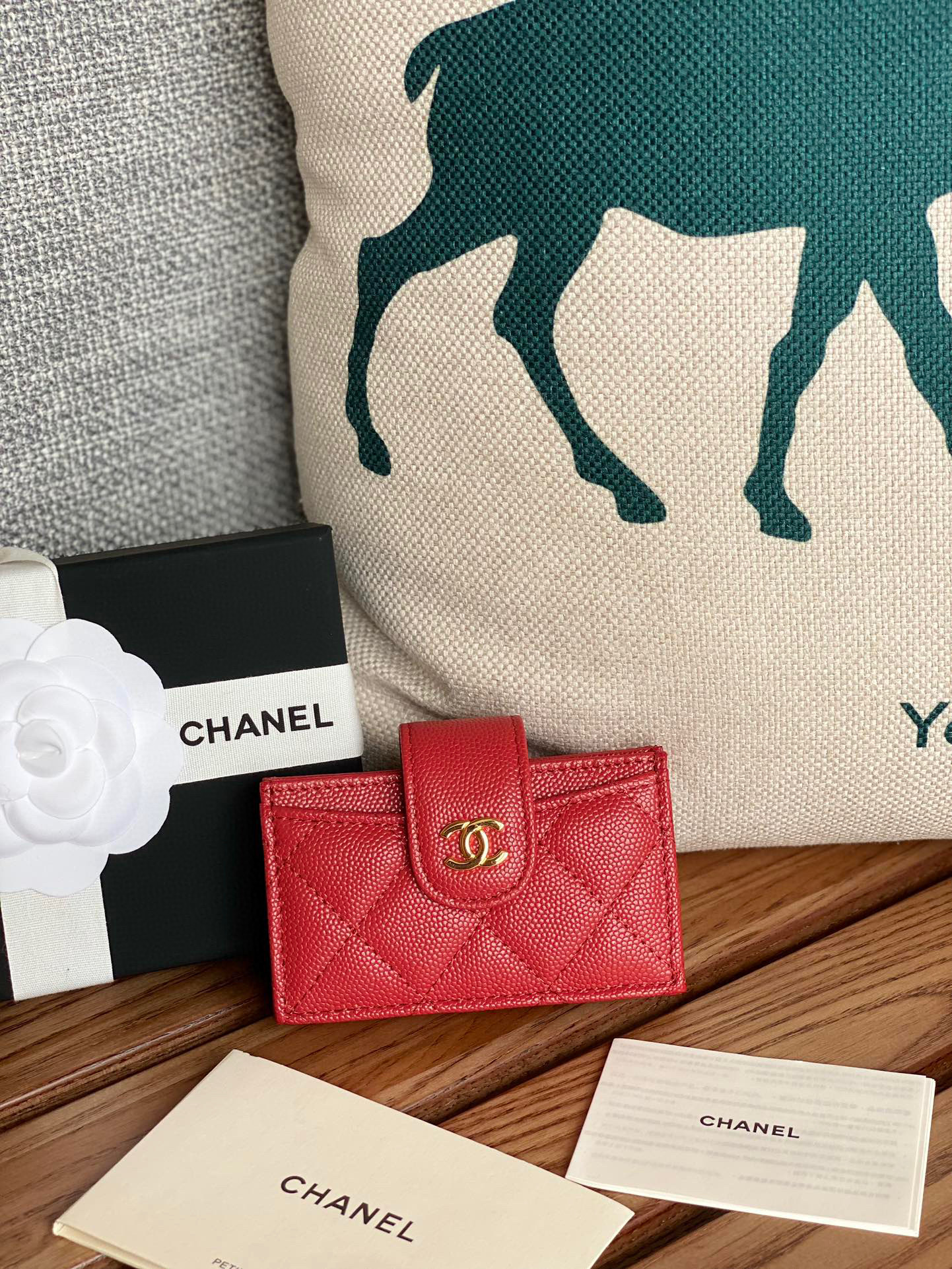 샤넬 AP402 여자 카드지갑 머니클립