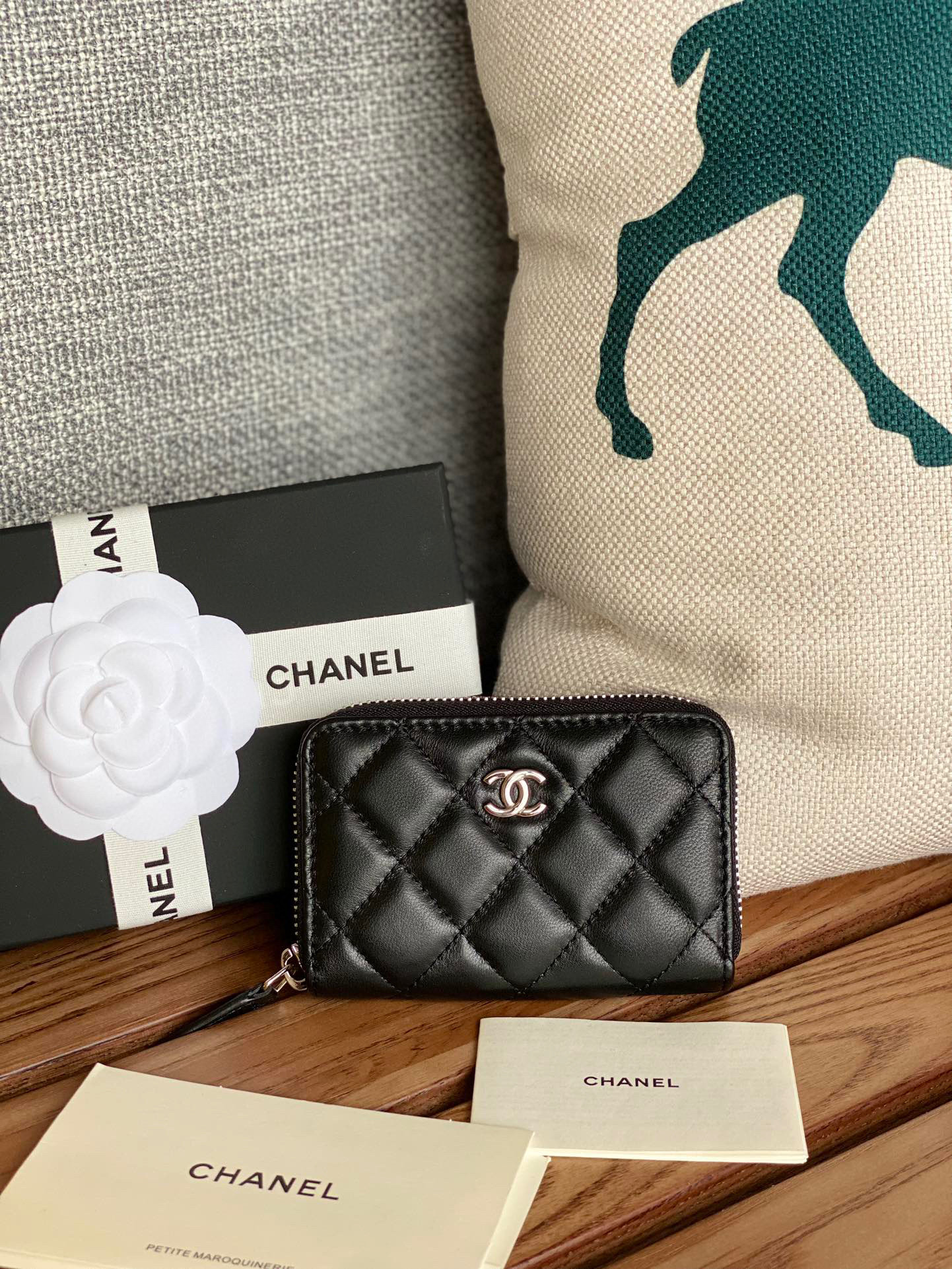 샤넬 AP0216 여자 카드지갑 머니클립