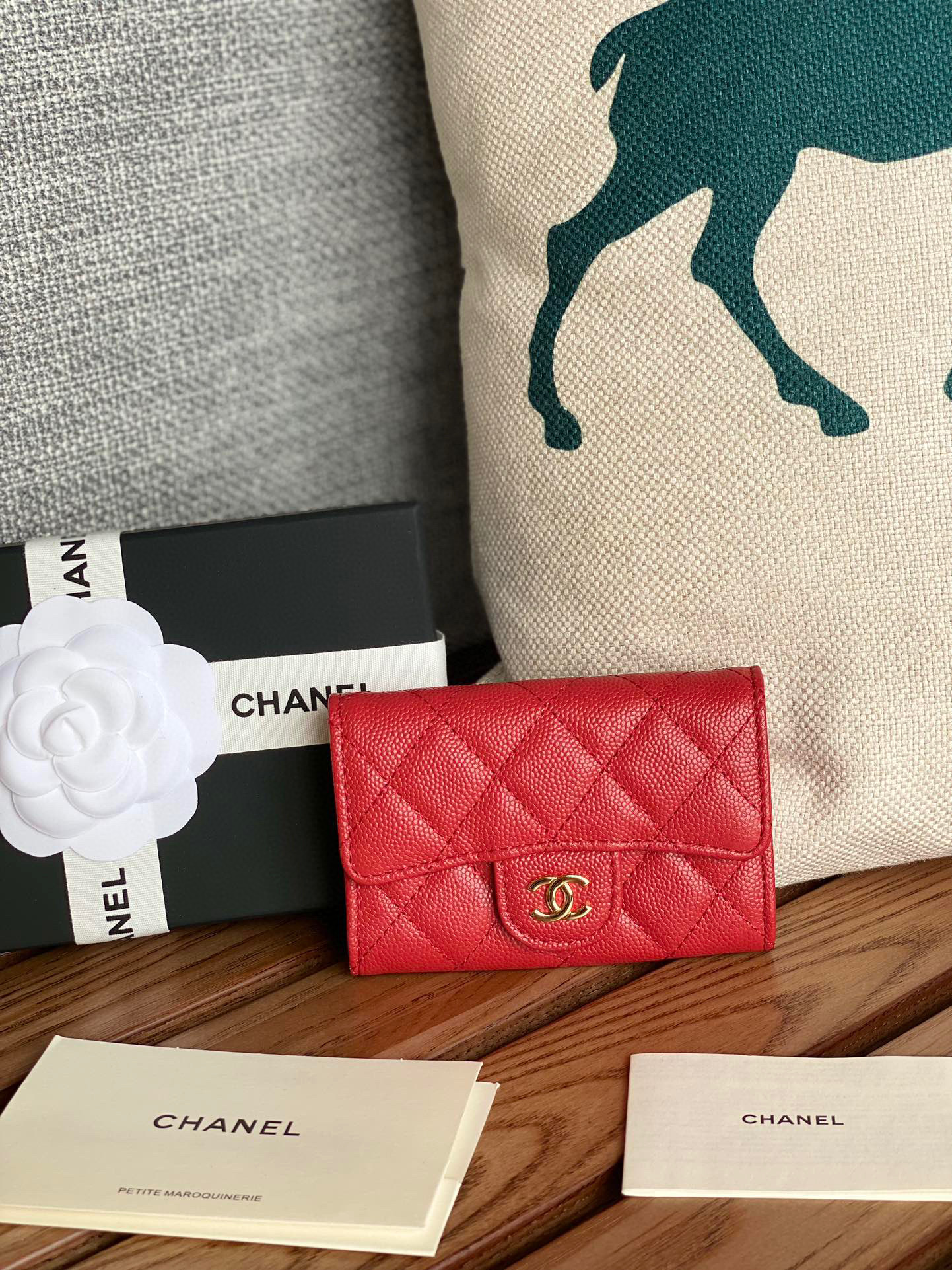 샤넬 AP0214 여자 카드지갑 머니클립