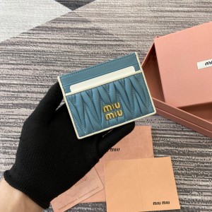 미우미우 5MC076 여자 카드지갑 머니클립