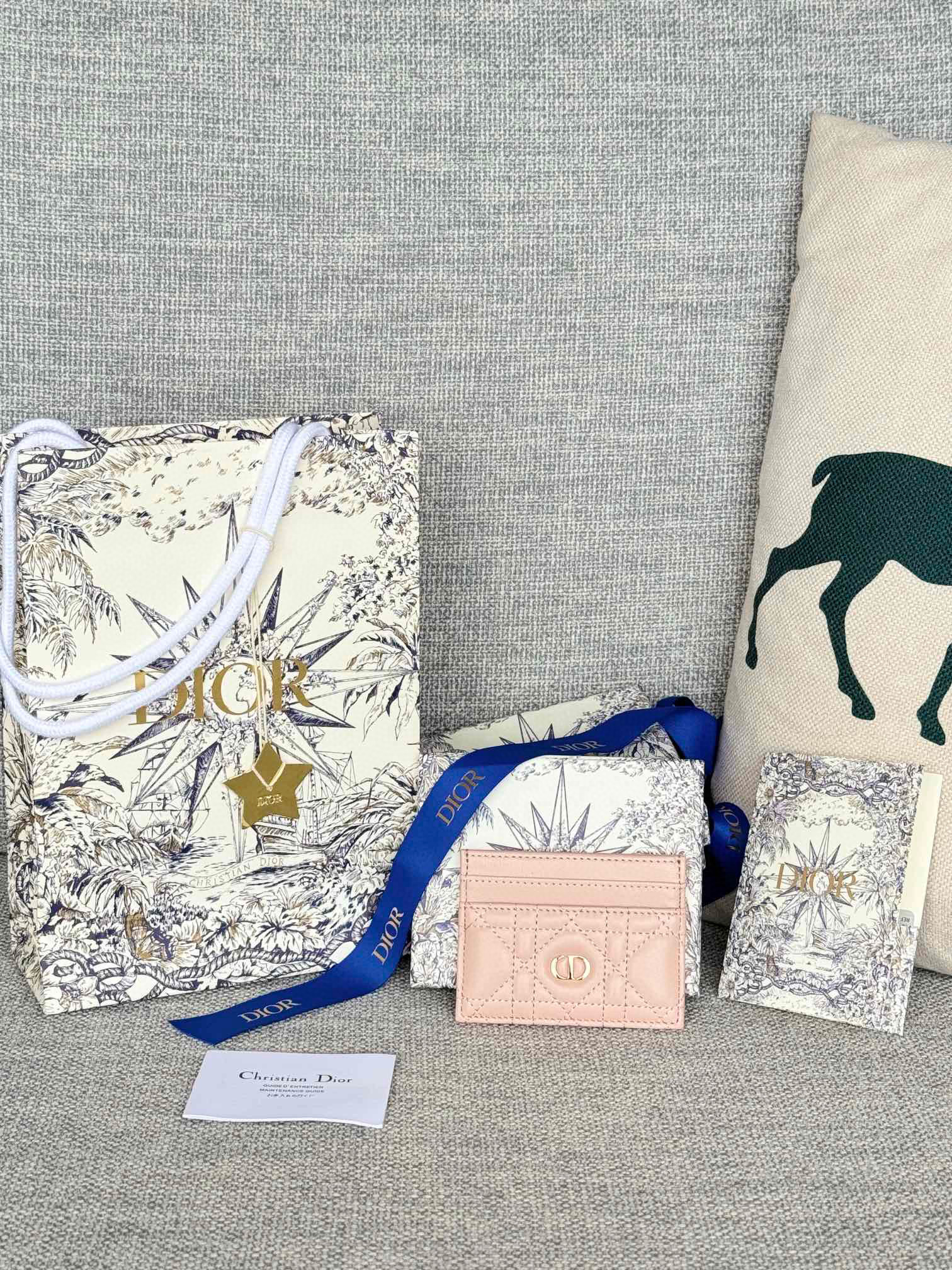 디올 S3103 여자 카드지갑 머니클립