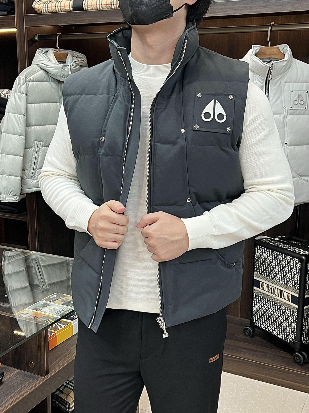 무스너클 남녀공용 조끼