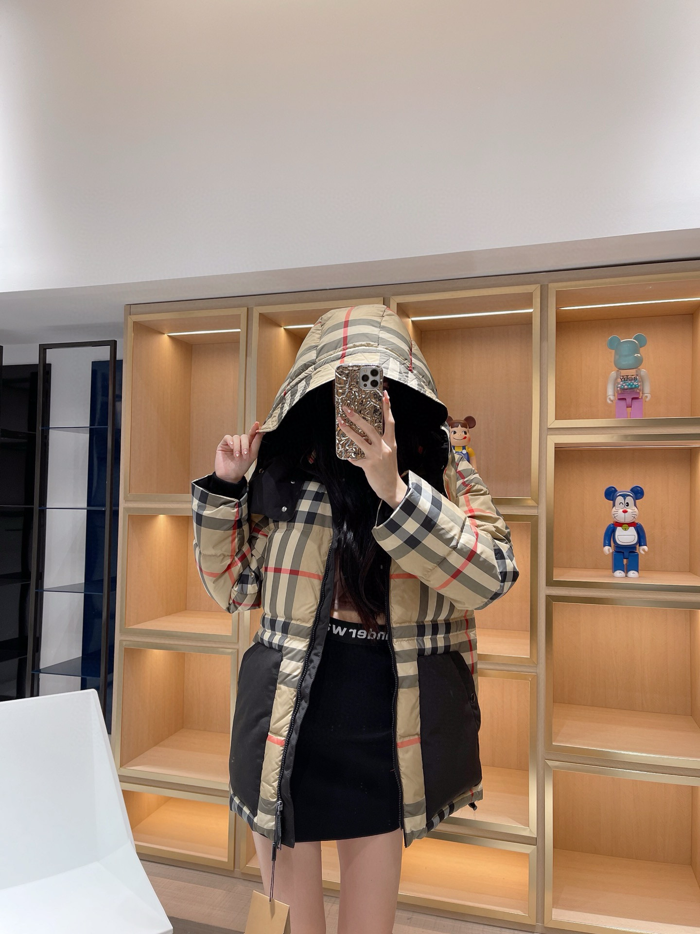 버버리 남녀공용 패딩