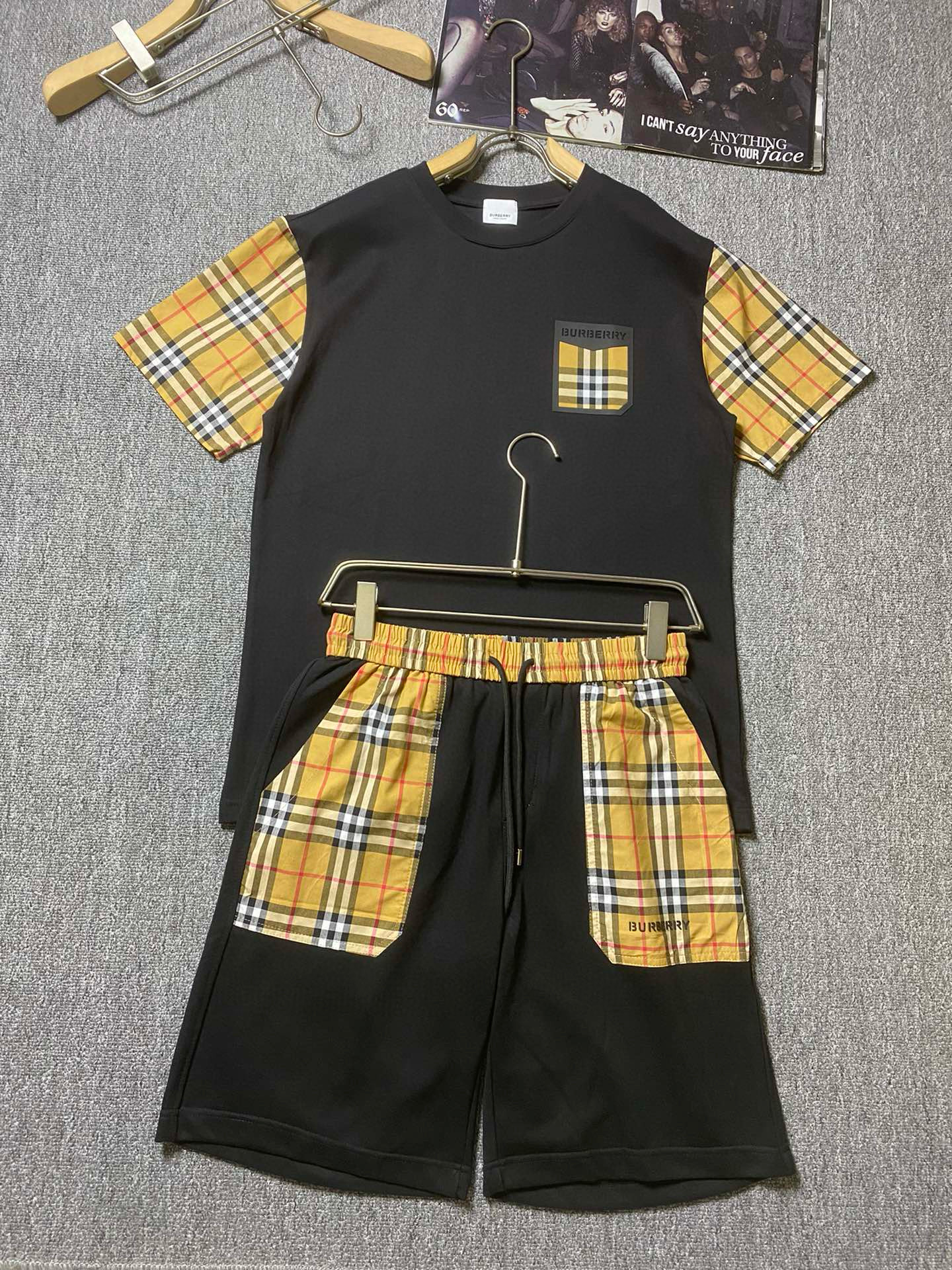 버버리 남자 세트