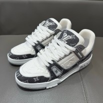 루이비통 트레이너 남녀공용 신발 운동화 스니커즈